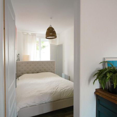 Appartement Avec Terrasse Privee, Plage A Pied Saint-Aubin-Sur-Mer  Esterno foto