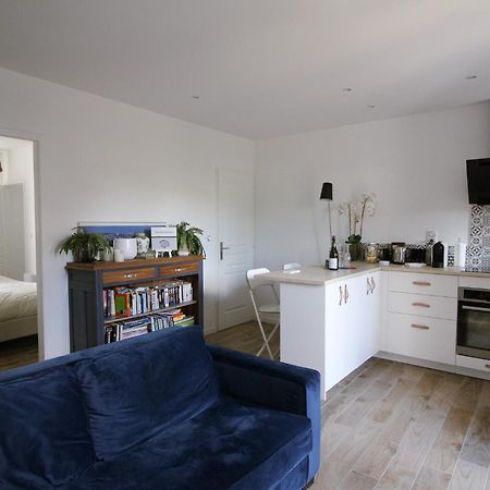 Appartement Avec Terrasse Privee, Plage A Pied Saint-Aubin-Sur-Mer  Esterno foto