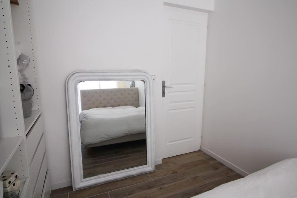 Appartement Avec Terrasse Privee, Plage A Pied Saint-Aubin-Sur-Mer  Esterno foto
